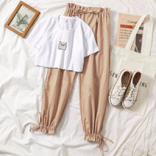Load image into Gallery viewer, Two piece set summer clothes for women 2019 new dresy damskie fashion casual wide