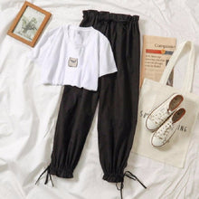 Load image into Gallery viewer, Two piece set summer clothes for women 2019 new dresy damskie fashion casual wide