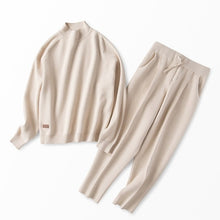 Load image into Gallery viewer, 4 Colors Autumn Winter Knitted Tracksuit Women Clothing